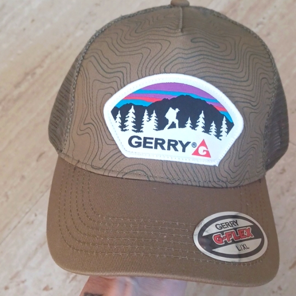 New Gerry G-Flex Men's Olive Green Hat